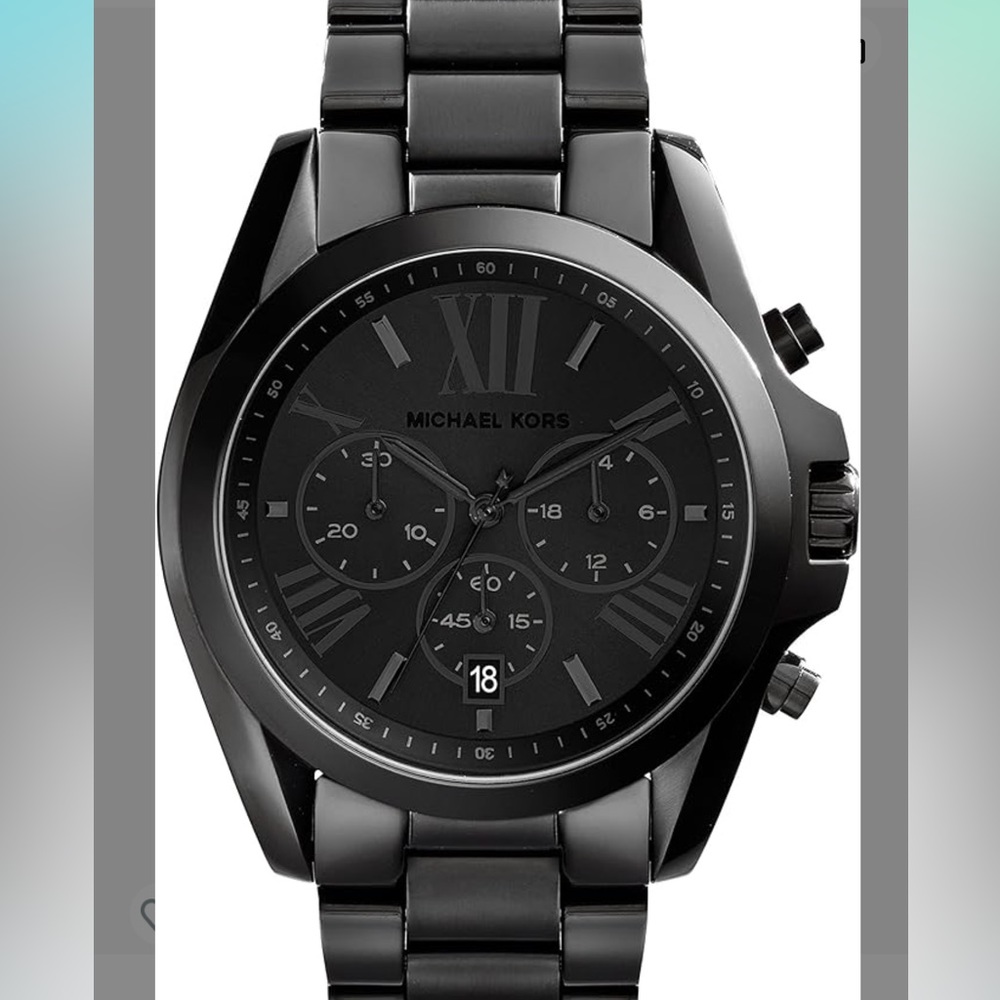 Michael Kors Bradshaw Women's Watch, Stainless Steel Chronograph Watch for Women